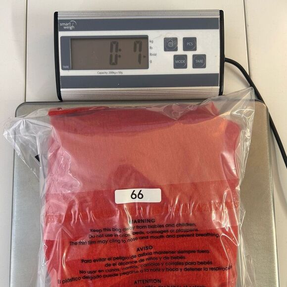 Tahari 2X Red Linen Top V-Neck Short Sleeve Lightweight Coastal Oversized Boho - Picture 8 of 8